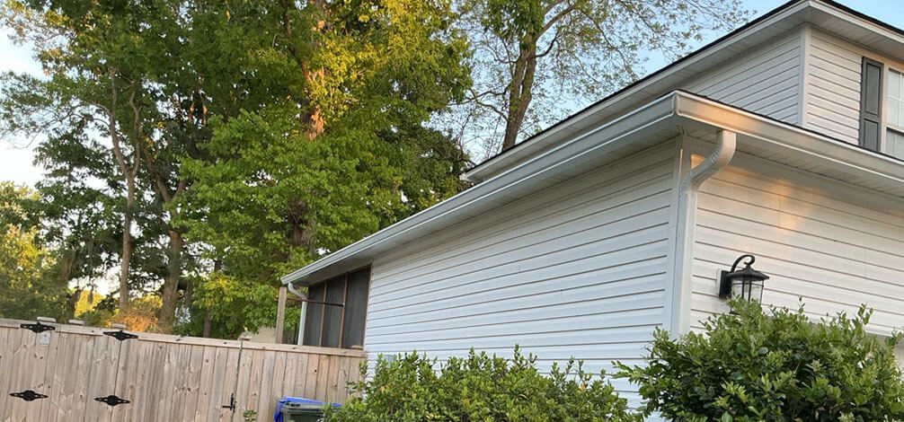 Residential gutter replacement and maintenance services in Myrtle Beach.